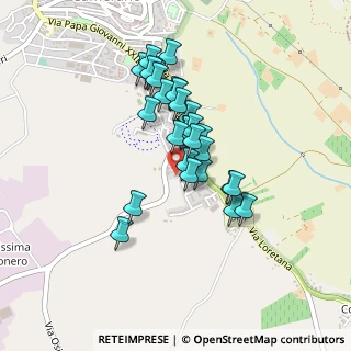 Mappa Via Luigi Einaudi, 60021 Camerano AN, Italia (0.36207)