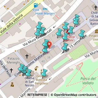 Mappa Piazza Martiri Delle Foibe Istriane, 60035 Jesi AN, Italia (0.067)