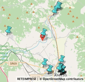 Mappa Isola di, 52010 Capolona AR, Italia (6.3015)