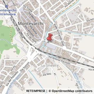 Mappa Piazza Cesare Battisti, 10, 52025 Montevarchi, Arezzo (Toscana)