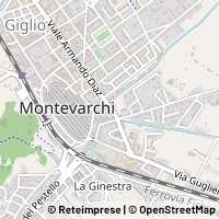 خريطة Montevarchi