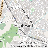 خريطة Montevarchi