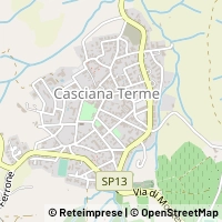 মানচিত্র Casciana Terme Lari