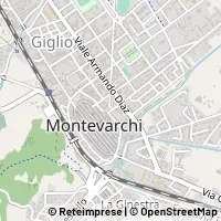 Karte Montevarchi