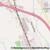Karte Camerano