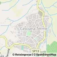 Mapa Casciana Terme Lari