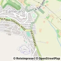 Mapa Camerano