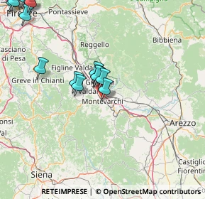 Mappa Via Antonio Gramsci, 52025 Montevarchi AR, Italia (23.55412)