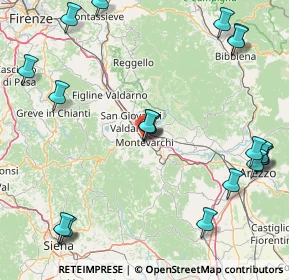 Mappa Via Antonio Gramsci, 52025 Montevarchi AR, Italia (22.8735)