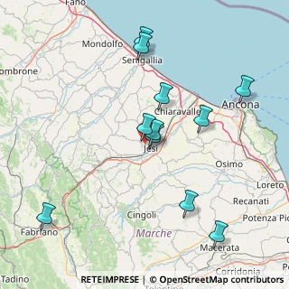Mappa Viale Aldo Moro, 60035 Jesi AN, Italia (16.27818)