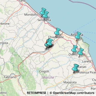 Mappa Via Campania, 60035 Jesi AN, Italia (14.58)