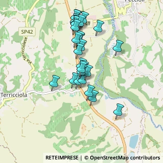 Mappa Via Sarzanese Valdera, 56030 Terricciola PI, Italia (0.86429)