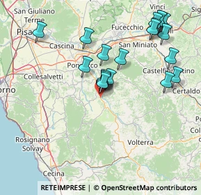Mappa Via Sarzanese Valdera, 56030 Terricciola PI, Italia (16.3805)