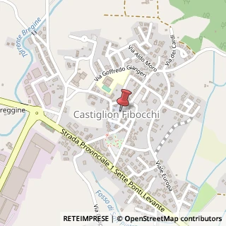 Mappa Piazza Roma, 1, 52029 Castiglion Fibocchi, Arezzo (Toscana)