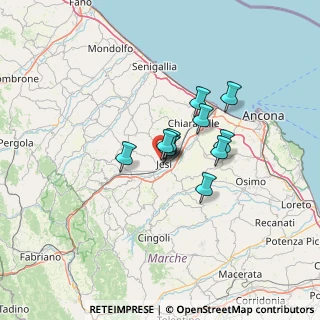 Mappa Via Puccini, 60035 Jesi AN, Italia (8.35)