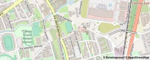 Mappa Livorno