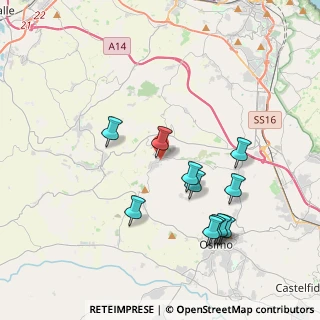 Mappa Via Risorgimento, 60020 Offagna AN, Italia (3.97273)