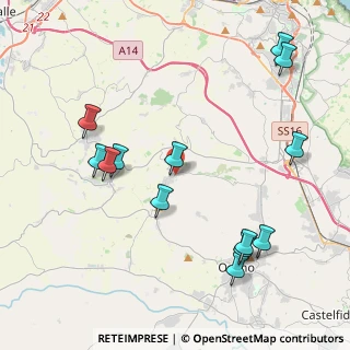 Mappa Via Risorgimento, 60020 Offagna AN, Italia (4.82308)