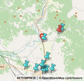 Mappa Località ponte alla Chiassa, 52100 Arezzo AR, Italia (4.97455)