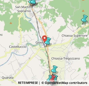 Mappa Località ponte alla Chiassa, 52100 Arezzo AR, Italia (3.6525)