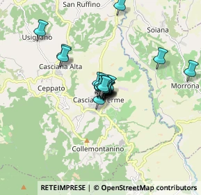 Mappa Via XX Settembre, 56035 Casciana Terme Lari PI, Italia (0.942)
