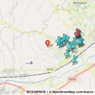 Mappa Via Tabano, 60035 Jesi AN, Italia (2.22235)