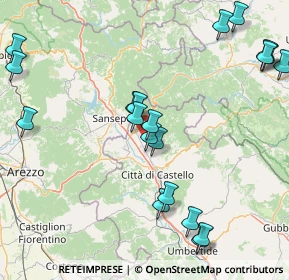 Mappa Località Ca' Matra, 06016 San Giustino PG, Italia (20.4235)