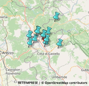 Mappa Località Ca' Matra, 06016 San Giustino PG, Italia (7.52167)
