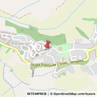 Mappa Via G. Marconi, 53, 60020 Polverigi, Ancona (Marche)