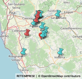Mappa Via Pozzuolo, 56030 Terricciola PI, Italia (12.70278)