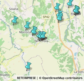 Mappa Via Pozzuolo, 56030 Terricciola PI, Italia (2.255)