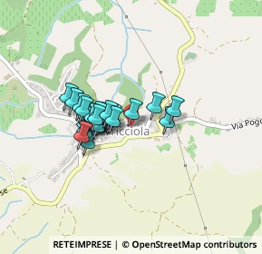 Mappa Via Pozzuolo, 56030 Terricciola PI, Italia (0.31071)