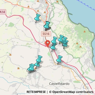 Mappa Via Chiusa, 60027 Osimo AN, Italia (3.45929)