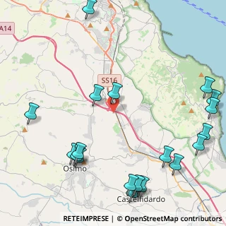 Mappa Via Chiusa, 60027 Osimo AN, Italia (6.0905)