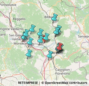 Mappa SP 1 Setteponti, 52029 Castiglion Fibocchi AR, Italia (11.20579)
