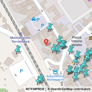 Mappa Piazza Donatori di Sangue, 52025 Montevarchi AR, Italia (0.08077)