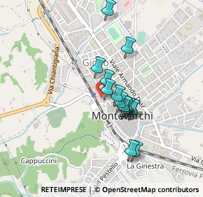 Mappa Piazza Giuseppe Mazzini, 52025 Montevarchi AR, Italia (0.338)