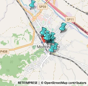 Mappa Piazza Giuseppe Mazzini, 52025 Montevarchi AR, Italia (0.43933)