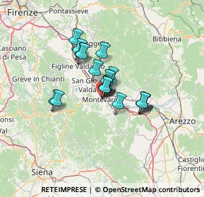 Mappa Piazza Giuseppe Mazzini, 52025 Montevarchi AR, Italia (9.02158)