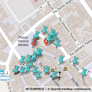 Mappa Piazza Vittorio Veneto, 52025 Montevarchi AR, Italia (0.06207)