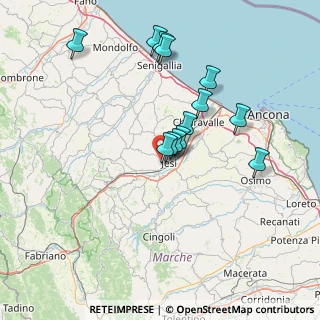 Mappa Via John Kennedy, 60035 Jesi AN, Italia (13.52231)