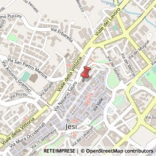 Mappa Piazza Federico II, 4, 60035 Jesi, Ancona (Marche)