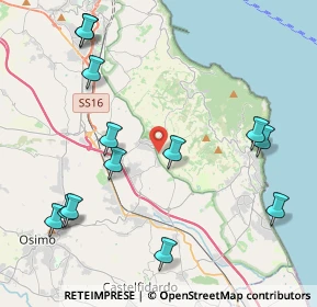 Mappa Via Loretana, 60021 Camerano AN, Italia (5.09538)