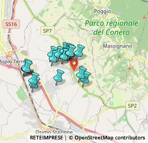 Mappa Via Loretana, 60021 Camerano AN, Italia (1.421)