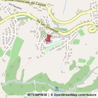 Mappa Via Guglielmo Marconi, 37, 60036 Montecarotto, Ancona (Marche)