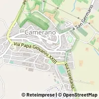Karte Camerano