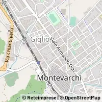 Mapa Montevarchi