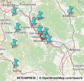 Mappa Via Francesco Cataliotti, 52025 Montevarchi AR, Italia (15.78818)