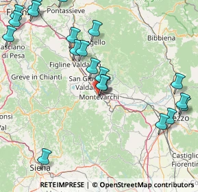 Mappa Via Francesco Cataliotti, 52025 Montevarchi AR, Italia (21.39)