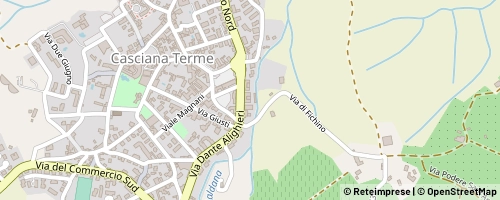 Mappa Casciana Terme Lari